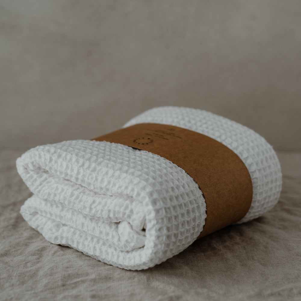 Serviette aspect gaufré 140x70cm
