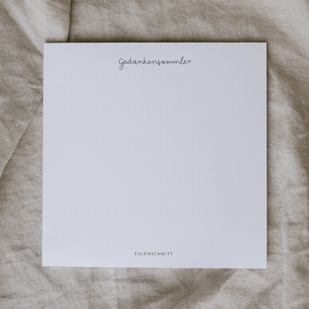 Bloc-notes Gedankensammler en lot de 3