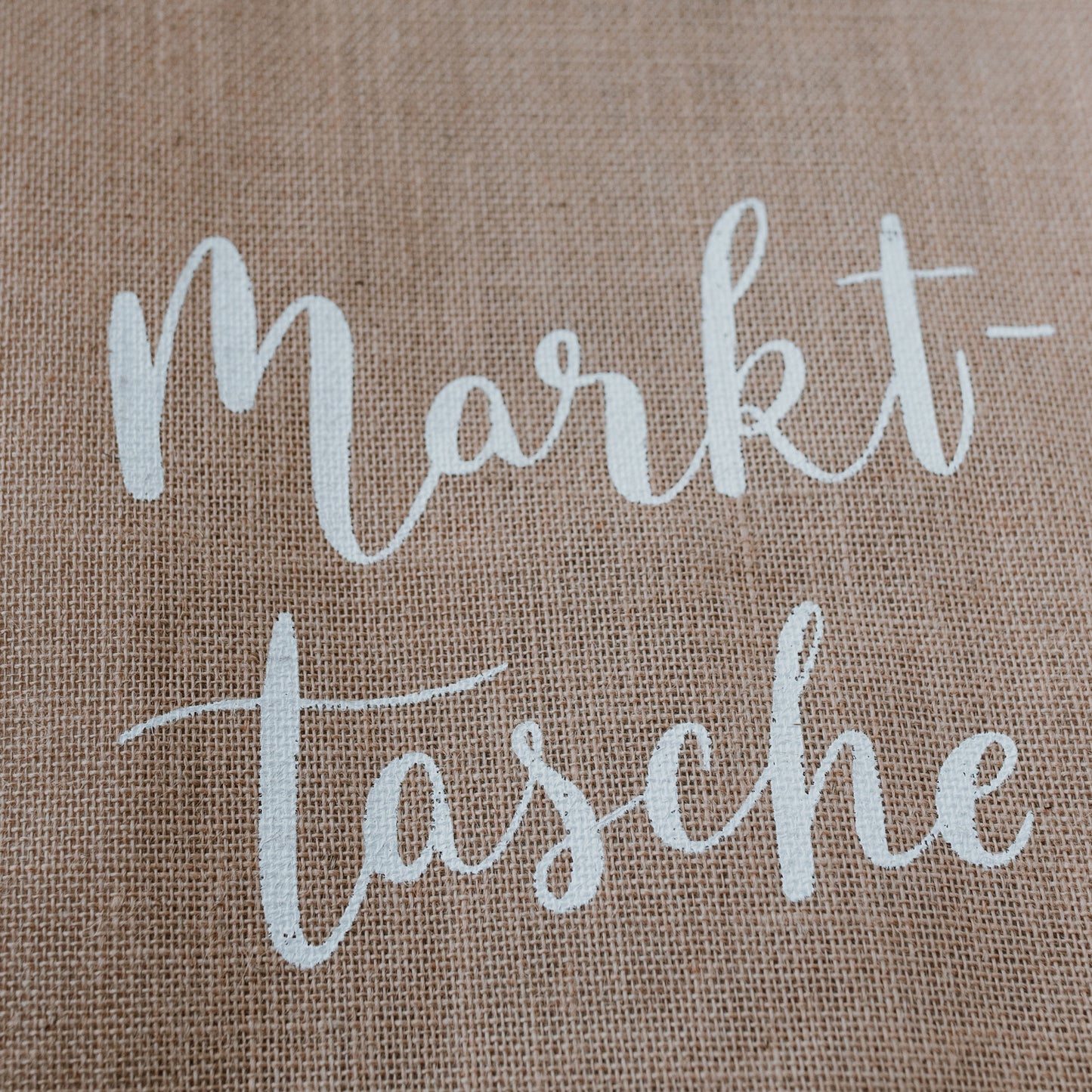 Jute Shopper Markttasche