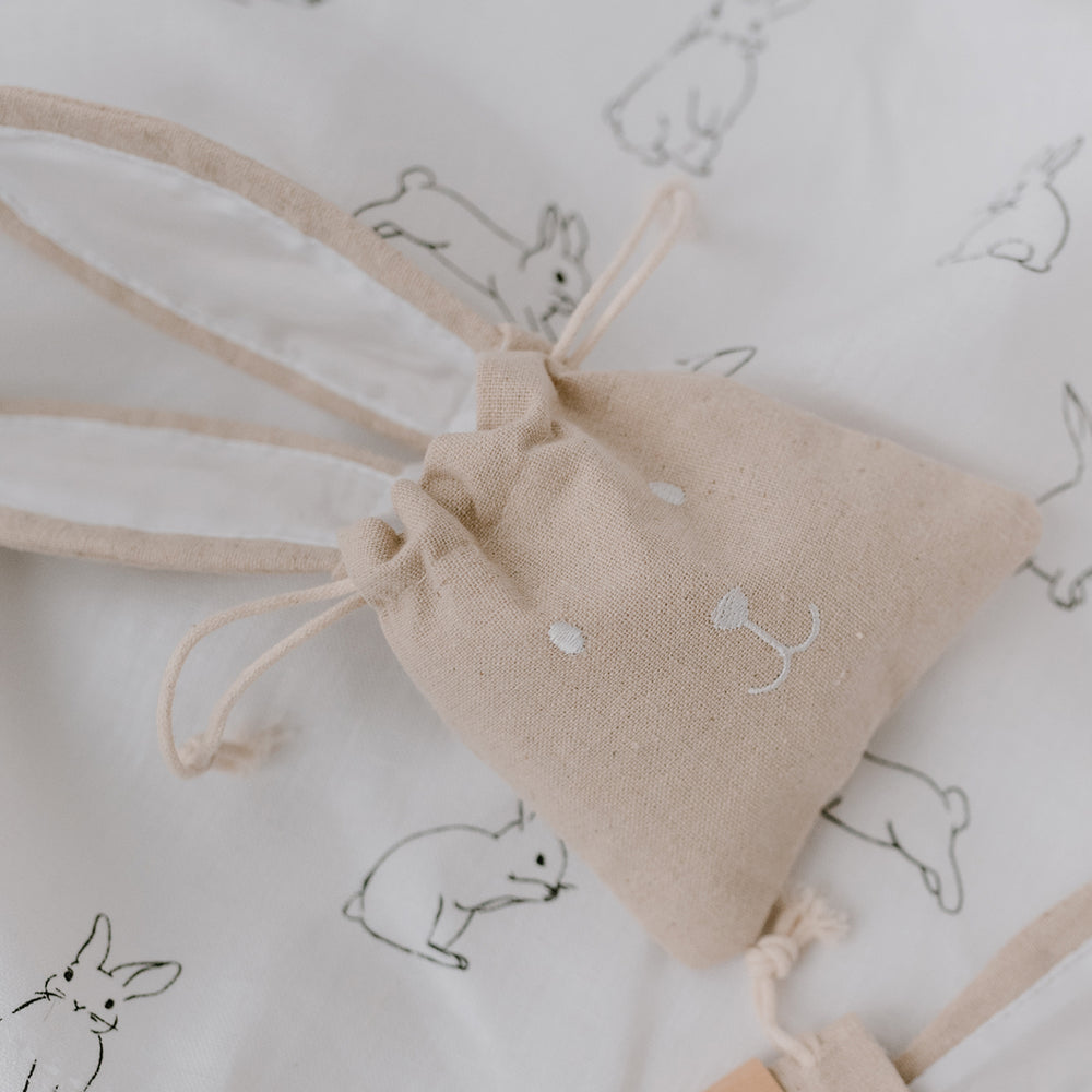 Geschenkbeutel Hase klein im 2er Set