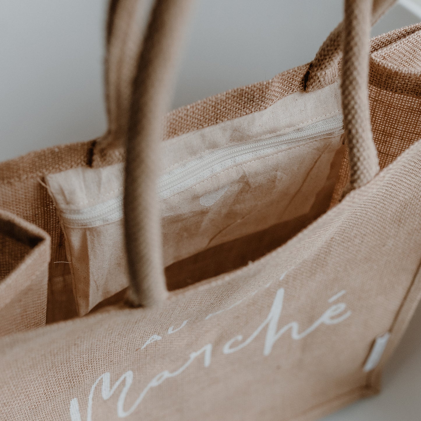 Jute Shopper au petit marché