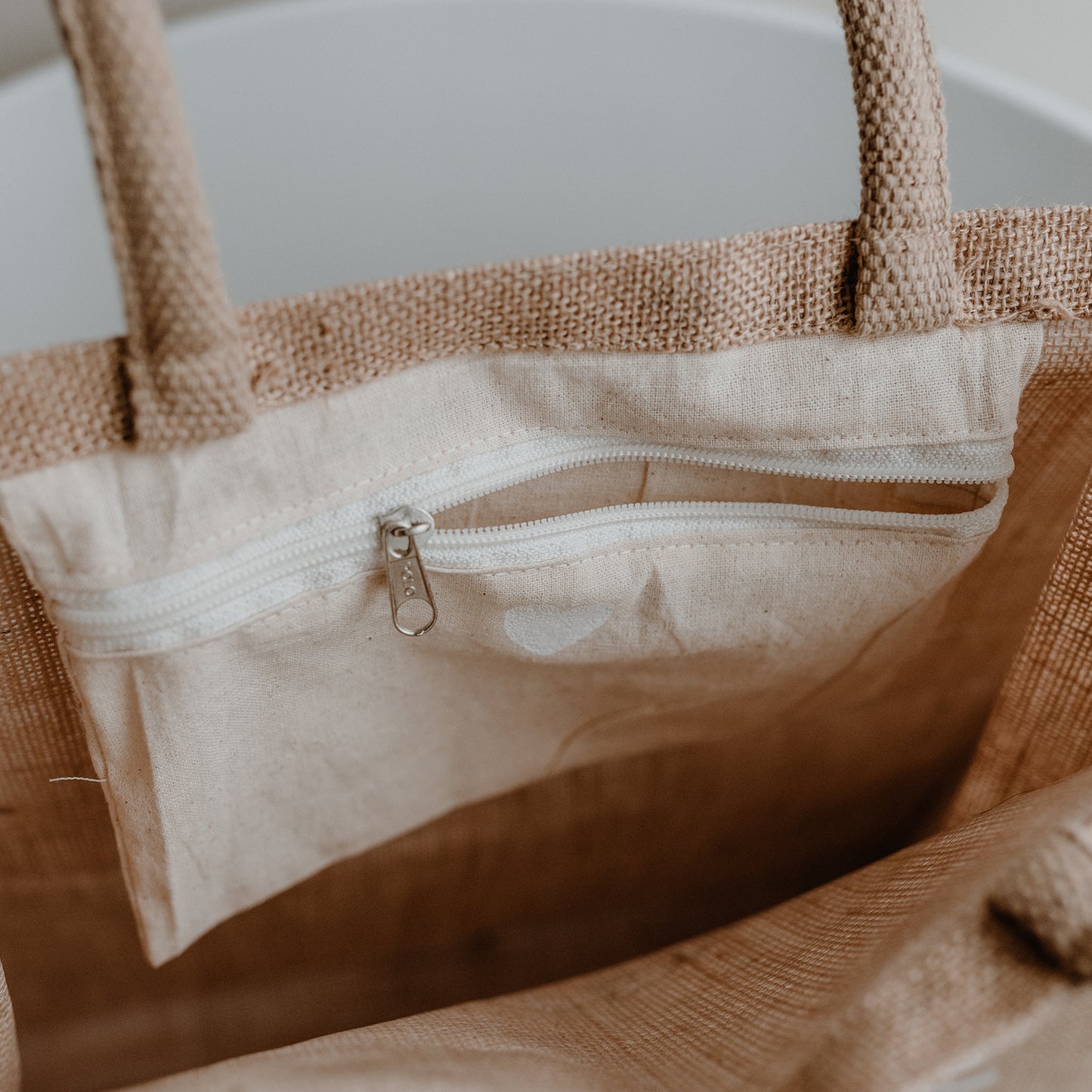 Jute Shopper au petit marché